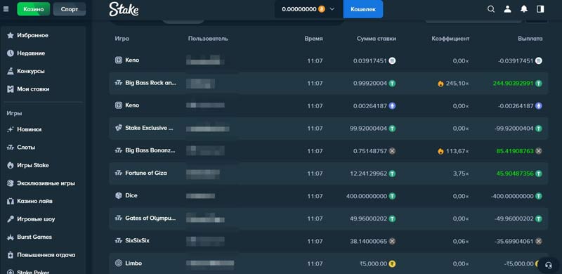 Ставки в казино Стейк